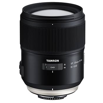 yosidaTAMRON SP 35mm F/1.4 Di USD Amazon.com: Tamron SP 35mm f/1.4 Di USD Lens for Nikon F